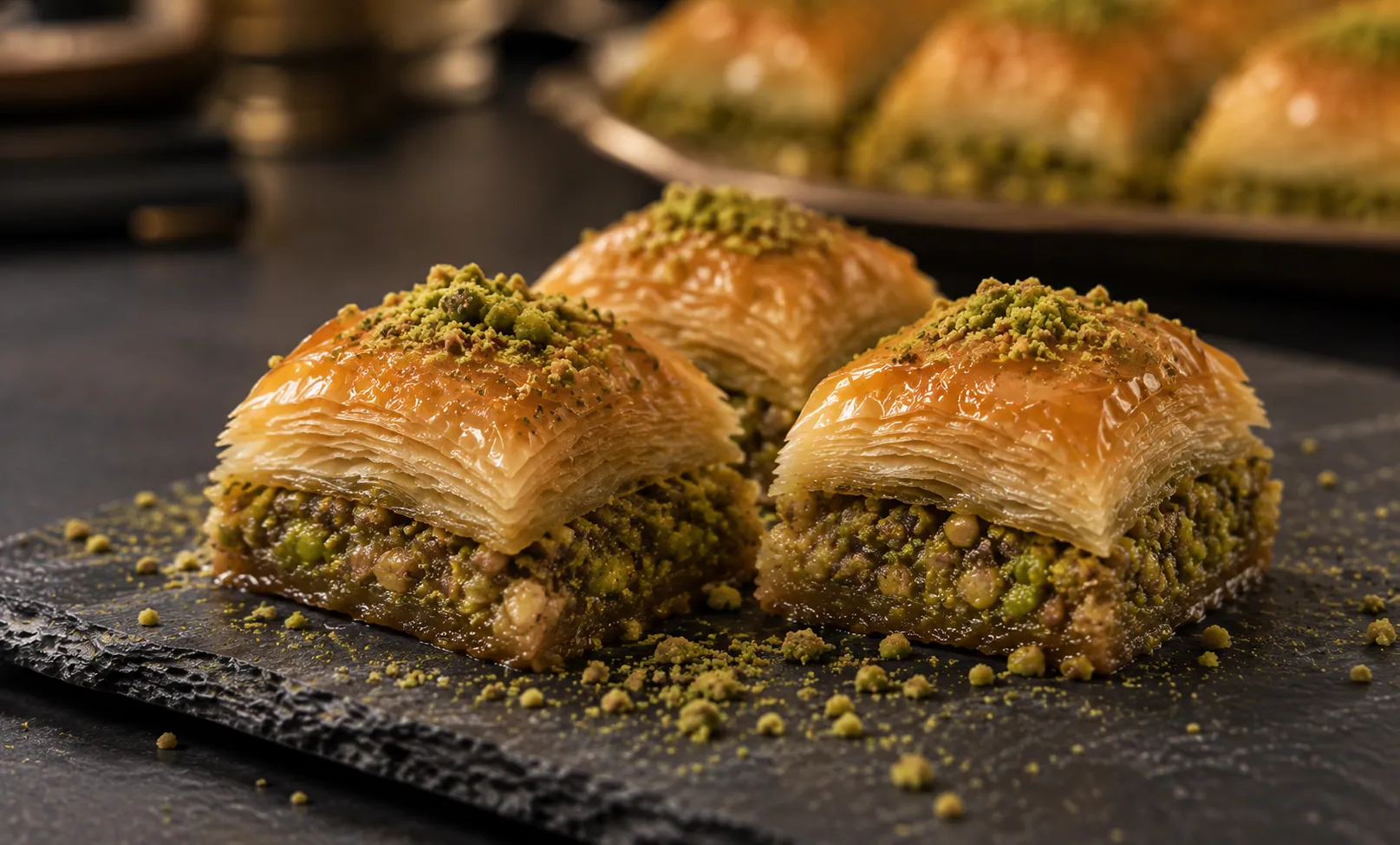 Söğütlü Gross fıstıklı baklava